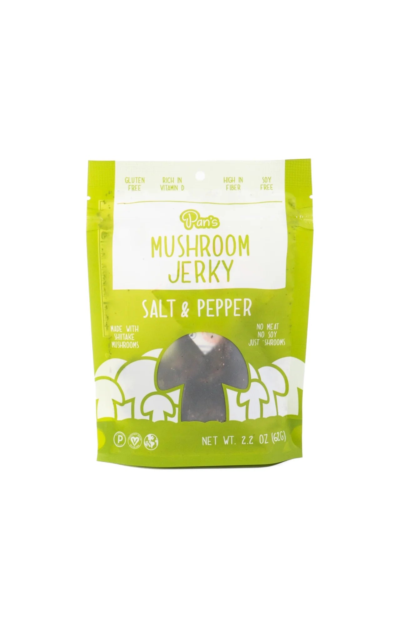 Pan's Mushroom Jerky Salt & Pepper