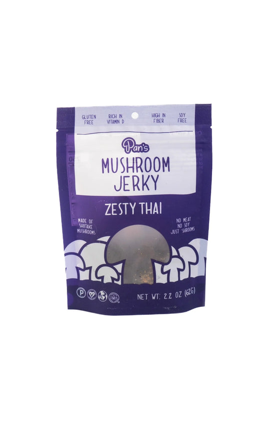 Pan's Mushroom Jerky Zesty Thai