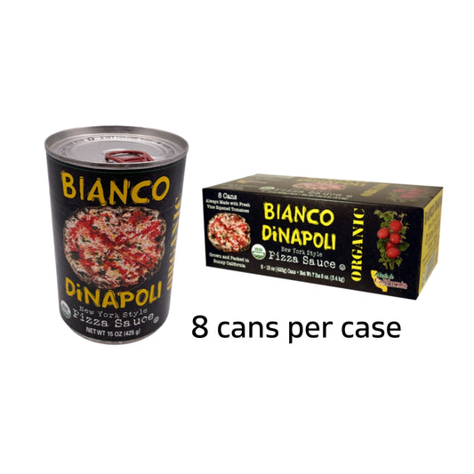 Bianco Dinapoli Organic New York Style Pizza Sauce 15oz /8ct